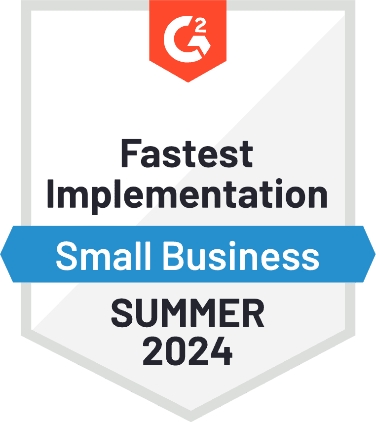 Fast Implementation Small Business 2024 Award